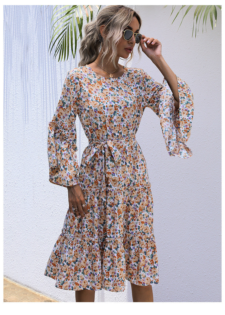 Hopyard Floral Smocked Babydoll Dress - FINAL SALE Ins Street