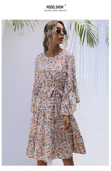 Wholesome Floral Boho Maxi Dress Ins Street