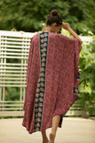 Nadra Printed Duster Kimono - Firenze Ins Street