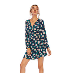 Auden Floral Button Down Shirt Dress - FINAL SALE InsStreet