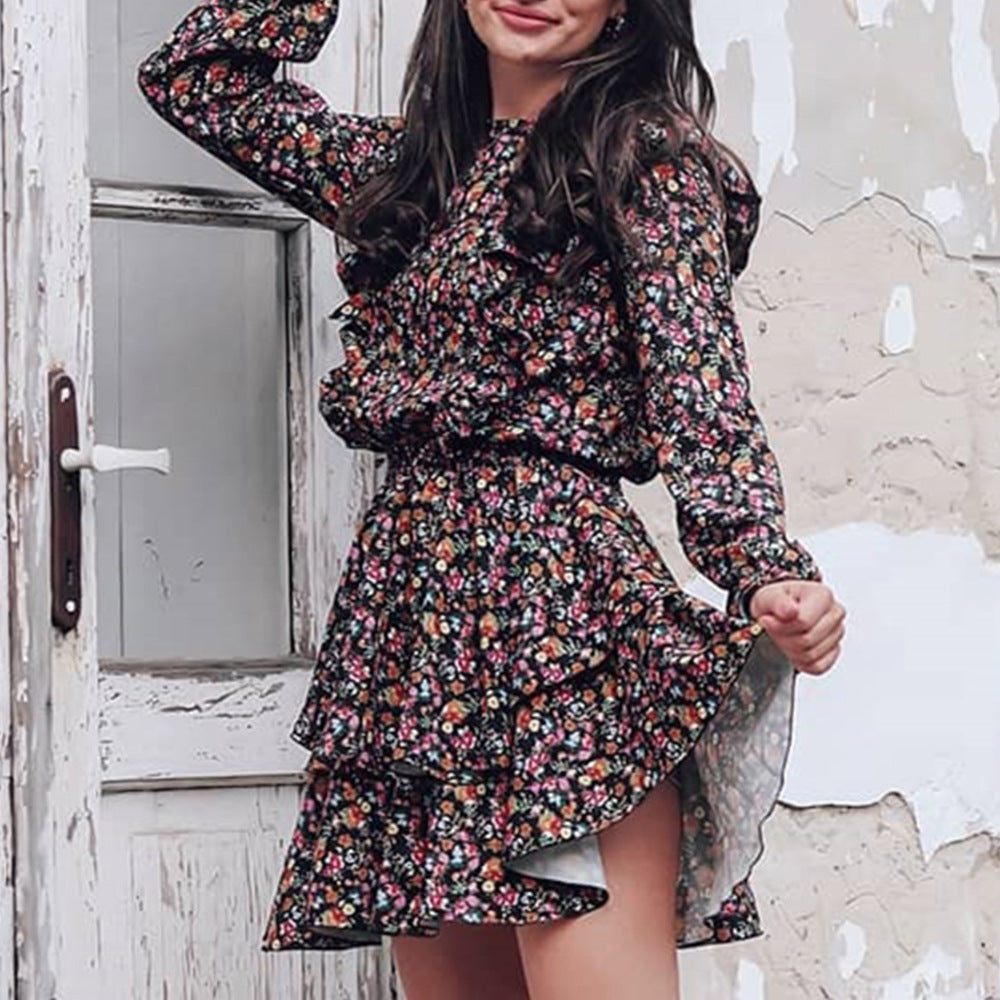 Flower District Pocketed Belted Velvet Dress Ins Street