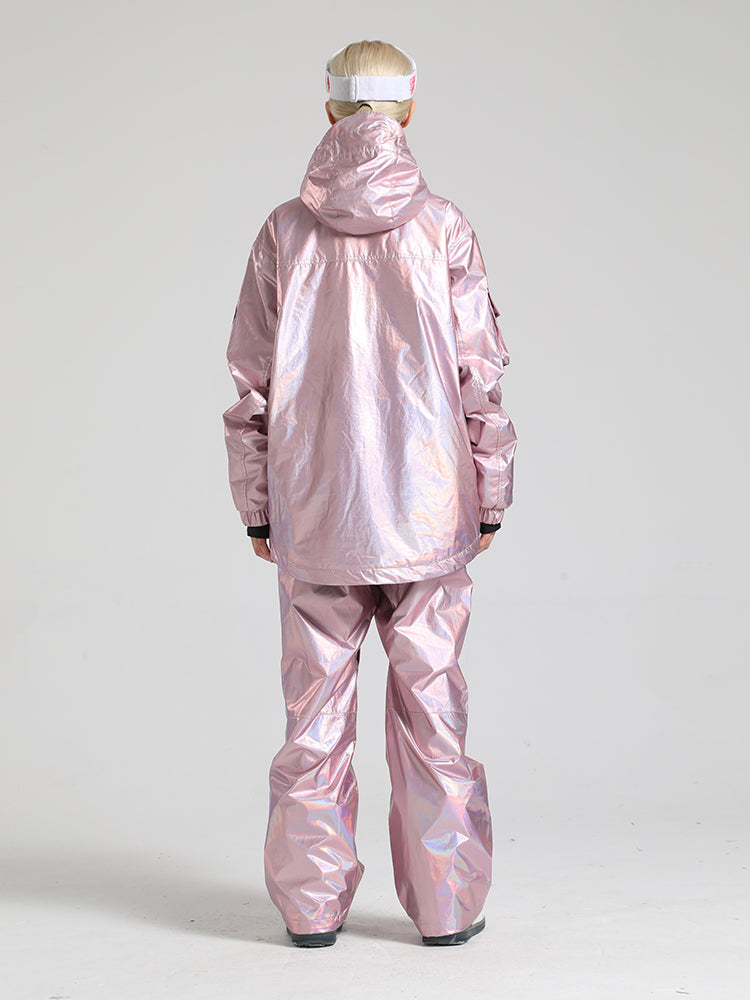 Pink Dazzling Ski Suit Ins Street