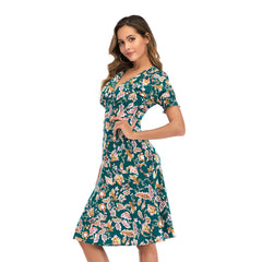 Ivy Floral Tie Dress - FINAL SALE Ins Street