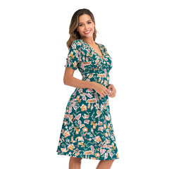 Ivy Floral Tie Dress - FINAL SALE Ins Street