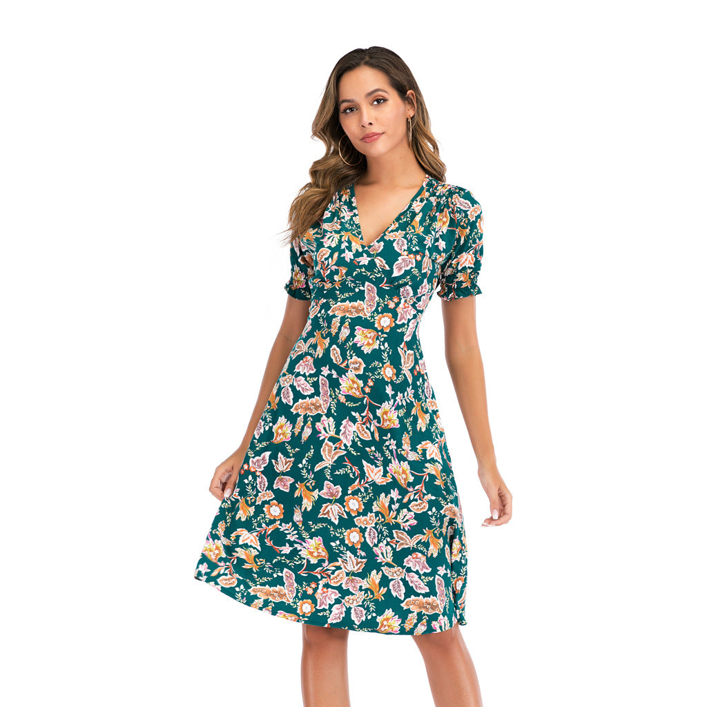 Ivy Floral Tie Dress - FINAL SALE Ins Street