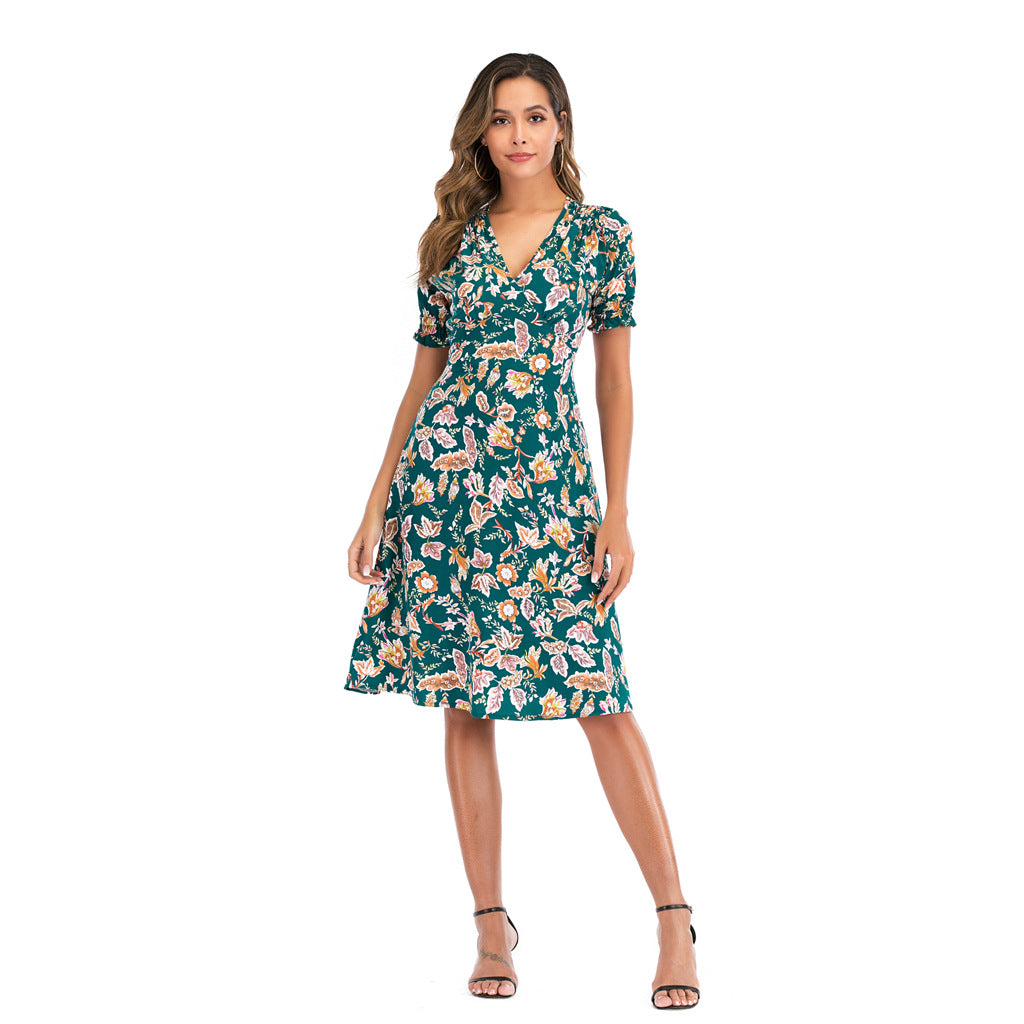 Ivy Floral Tie Dress - FINAL SALE – InsStreet