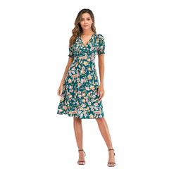 Ivy Floral Tie Dress - FINAL SALE Ins Street