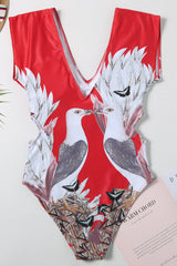 3D Print Cartoon Swimwear Ins Street