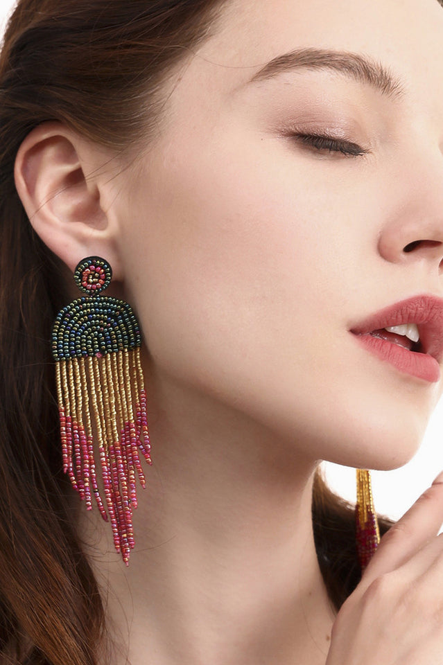 Boho Waterfall Drop Earrings Ins Street