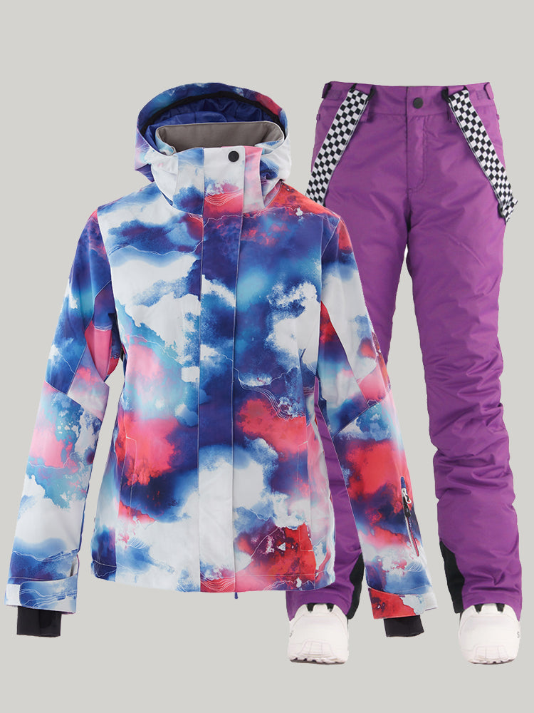 Everbright Colorful Snowboard Suits Ins Street