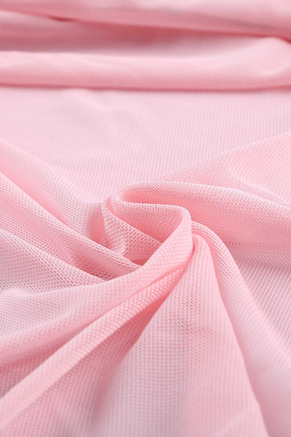 Lace Cups Tulle Babydoll Set ( G-string Included) Ins Street