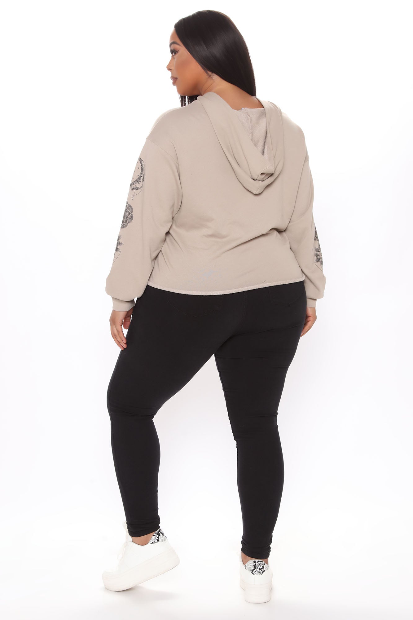 Santorini Super Stretch Skinny Jeans - Black Ins Street