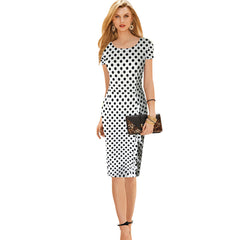 Call Me Maybe Satin Polka Dot Midi Dress Ins Street