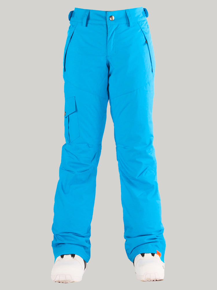 Thermal Warm High Waterproof Windproof Blue Snowboard & Ski Pants Ins Street