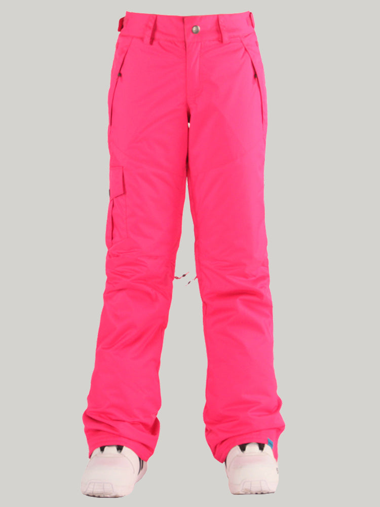 Rose Thermal Warm High Waterproof Windproof Snowboard & Ski Pants Ins Street