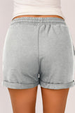 Drawstring Cuffed Shorts with Pockets Ins Street