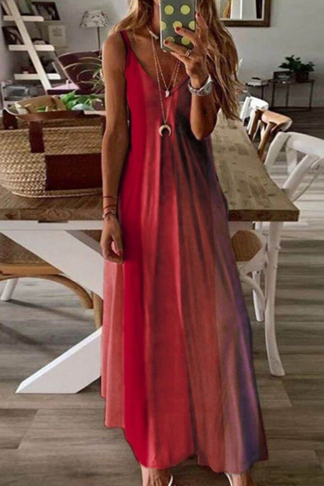 Floor Length Casual Patchwork Cute bohemian Dress Ins street