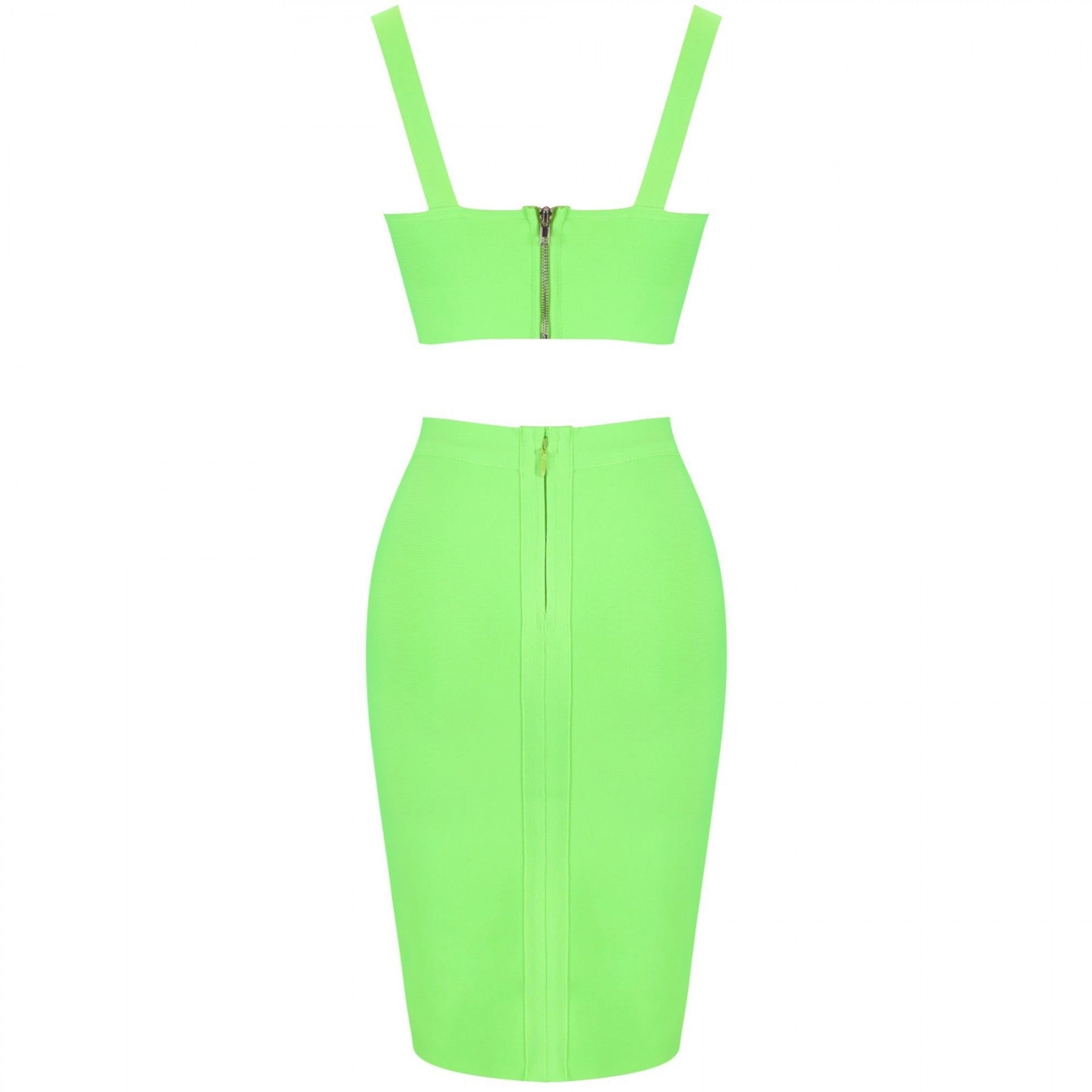 Strappy Sleeveless 2 Piece Over Knee Bandage Set Ins Street