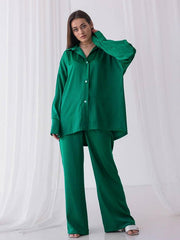 Silky Simple Pure Color Ladies Pajamas 2023-03-14 InsStreet