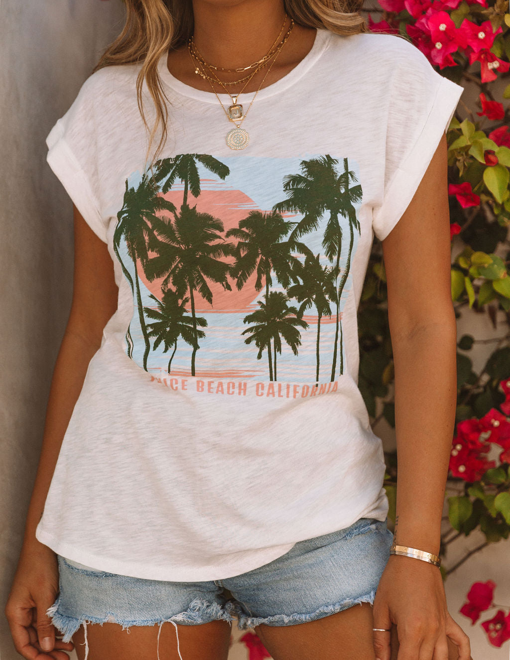 Picture Perfect Cotton + Modal Venice Beach Tee Ins Street