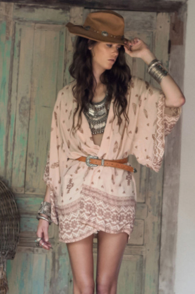 Cow Pattern Chiffon Bikini Cardigan Ins Street