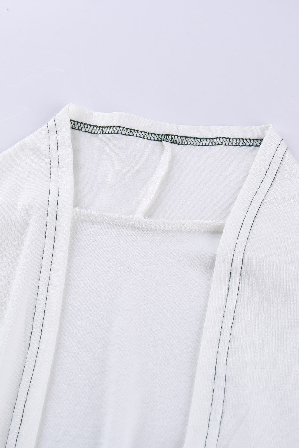 Leopard Color Block Open Front Longline Cardigan Ins Street