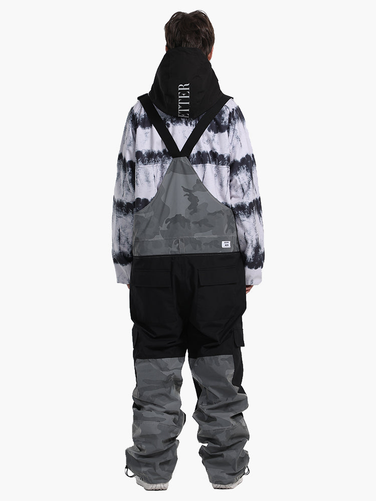 Ski Pants Snow Bibs Ins Street