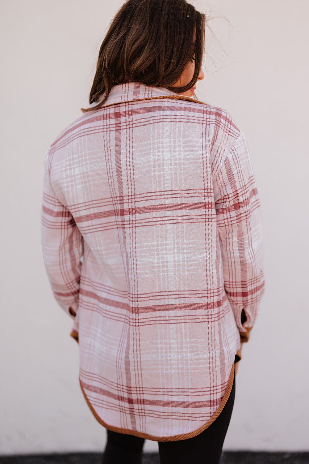 Plaid Corduroy Reversible Jacket Ins Street