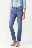 Lovervet Full Size Maggie Midrise Slim Ankle Straight Jeans Ins Street