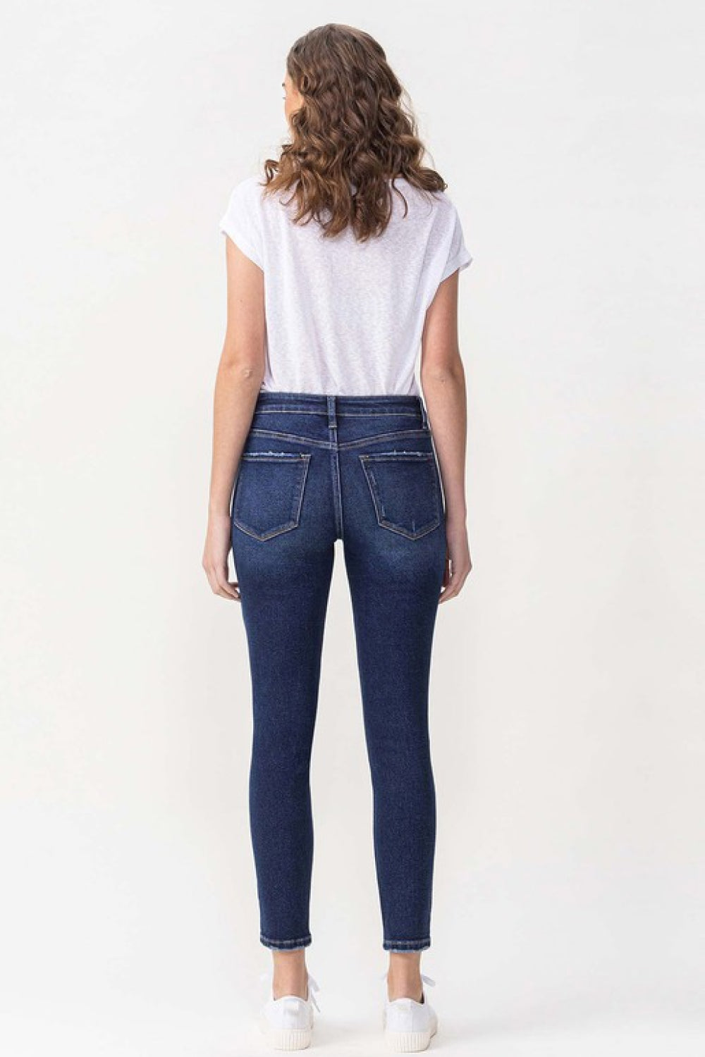 Lovervet Full Size Chelsea Midrise Crop Skinny Jeans Ins Street