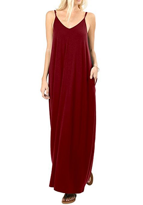 Olivian Pocketed Maxi Dress - Orchid Ins Street