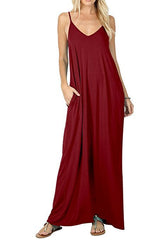 Olivian Pocketed Maxi Dress - Orchid Ins Street