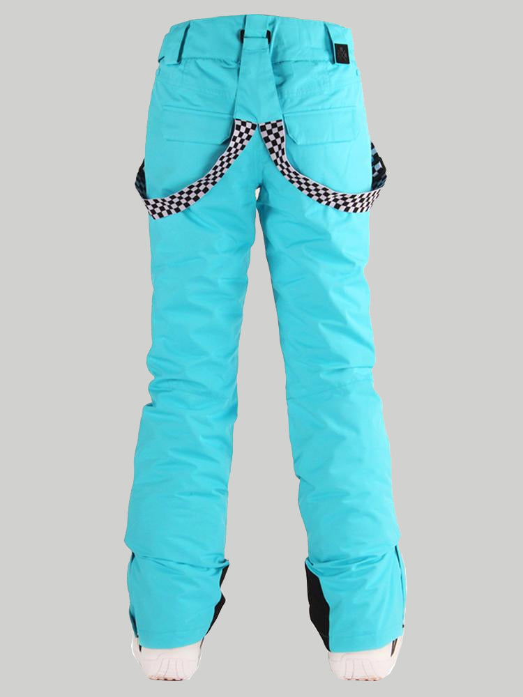 Highland Bib Snowboard & Ski Cyan Pants Ins Street