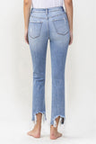 Lovervet Full Size Courtney Super High Rise Kick Flare Jeans Ins Street