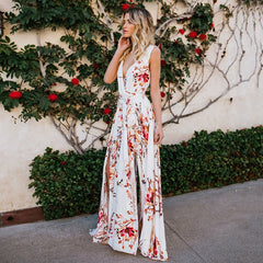 Willa Floral Lace Ruffle Maxi Dress Ins Street