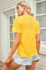 Leopard Letters Graphic T-shirt Ins Street