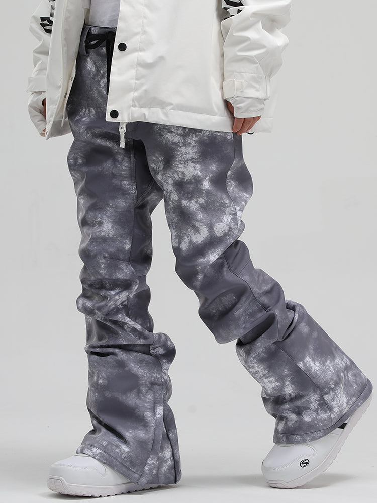 womens-new-fashion-winter-waterproof-white-ski-snowboard-pants Ins Street