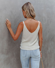 All That Glitters Knit Tank - FINAL SALE ON T-001