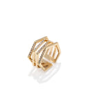 Angular Ring - Gold PANN-001