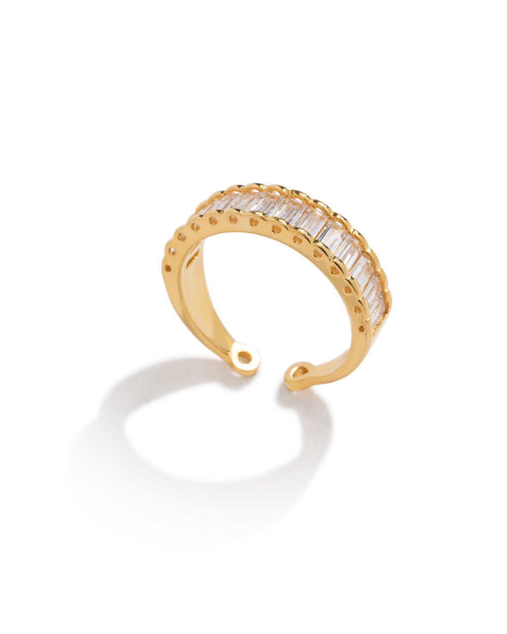 Bracha - Baguette Queen Ring InsStreet