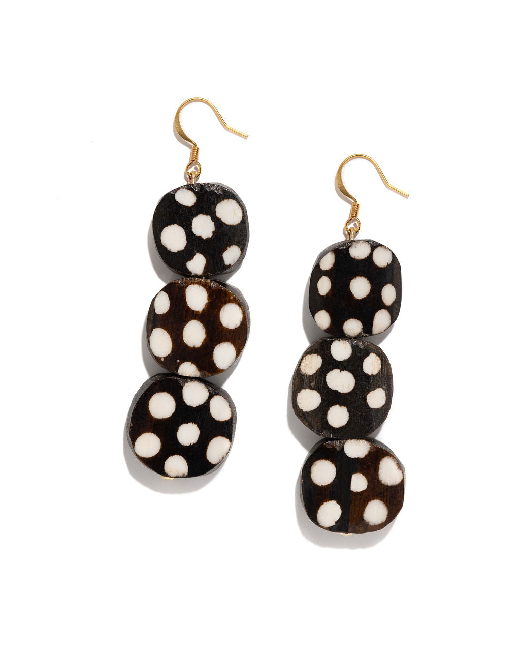 Barbados Drop Earrings - Black InsStreet