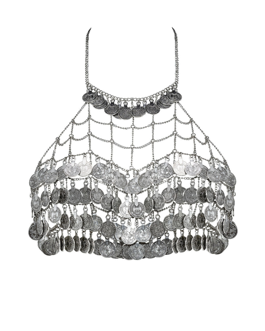 Bohemian Nights Body Chain - Silver InsStreet