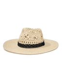 Bondi Lace Straw Hat - Natural InsStreet