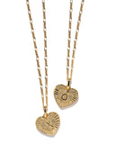 Bracha - Heart Initial Pendant Necklace - FINAL SALE InsStreet