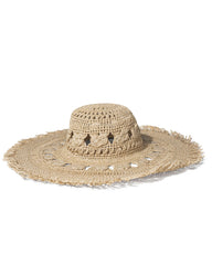 Breeze Straw Sun Hat - Ivory Ins Street