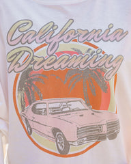 California Dreaming Cotton Long Sleeve Crop Top - FINAL SALE Ins Street