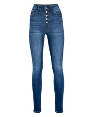 Candice High Rise Button Front Skinny - FINAL SALE Ins Street