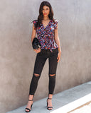 Cady Floral Ruffle Blouse - FINAL SALE Ins Street