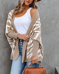 Charbel Dolman Knit Zebra Cardigan - FINAL SALE Ins Street