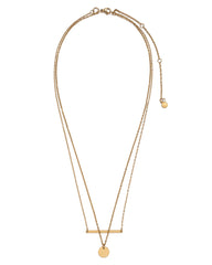 Dana Layered Bar Necklace - FINAL SALE ACCE-001